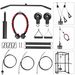 Poulie Musculation Maison, Cable Machine Musculation Exercices De Flexion Des Biceps, Des Triceps Et Des Bras_desvips.com