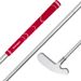 Three Section Clubs Aluminum Alloy Portable Beginner Practice Putter Golf Clubs_desvips.com