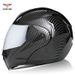 DOT double lens visor helmet for electric vehicle_desvips.com