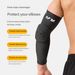 Breathable Basketball Elbow Sleeve With Honeycomb Padding – Compression Arm Sleeve For Sports & Fitness – Black_desvips.com