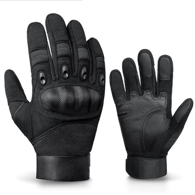 Cycling Gloves Full Finger Microfiber Tactical Gloves Drop Resistant Outdoor Shooting Gloves Combat Touch Screen Outdoor Training Gloves_desvips.com