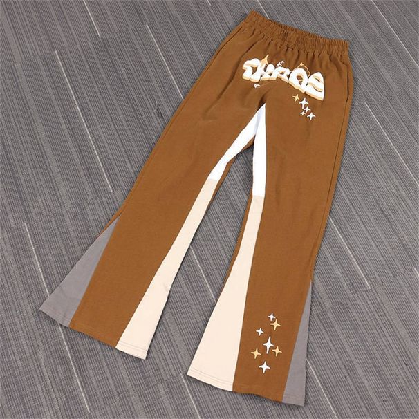 New Product 2025 Fashion High Street Y2K Sweatpants Women Men Mid Waist Splicing Vintage Hip Hop Casual Loose Sport Long Pants_desvips.com