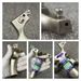 Aluminum Alloy Slingshot Silvery Slingshot 12*8*2 Cm Suitable For Outdoor Competitions, Fitness Shooting, Hunting, Fishing And Games_desvips.com