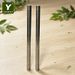 YUOUY 2pcs/4pcs 20cm Portable Stainless Steel Survival Rod, Lightweight Emergency Tool For Outdoor Adventures Camping & Hiking_desvips.com