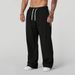 2025 Autumn New Track Men's Loose Casual Wide Leg Trendy Splicing Breathable American Sports Pants_desvips.com