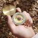 Survival Metal Kids Compass For Hiking Camping Hunting Outdoor Military Navigation Tool_desvips.com