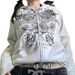 American Style Sweatshirt For Men And Women, Loose Fit, Niche Cardigan, Outerwear, Cool Hooded Top_desvips.com