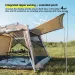 Outdoor Quick-Open Camping Canopy Tent With Aluminum Poles Rainproof Sunshade Mosquito Net For Beach Fishing Hiking Patio Shelte_desvips.com