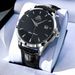 Orient Automatic Men's Watch, Black Dial Stainless Steel Band, Water Resistant Classic Business Wristwatch With Date_desvips.com