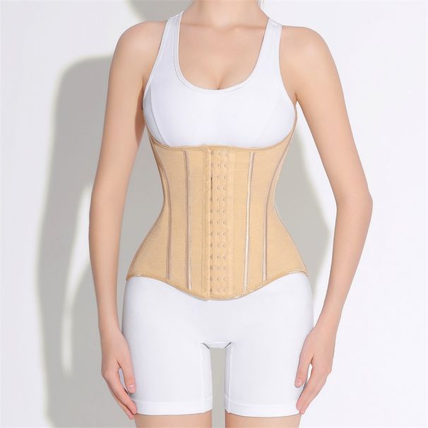 MiiOW U-shaped Corset Women's Shapers Breast Lifted Waist Trainer Steel Bone Slimming Breathable Woman Shapewear_desvips.com