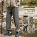 001 Outdoor Functional Cargo For Men Winter Fleece Lined Thickened Warm Windproof Waterproof Casual Jogger Sports Pants_desvips.com
