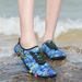 Unisex Quick-Dry Adventure Shoes – Breathable Low-Top Water & Trail Sneakers For Hiking, Swimming & Daily Wear (Military Green/Gray/Blue/Red)_desvips.com
