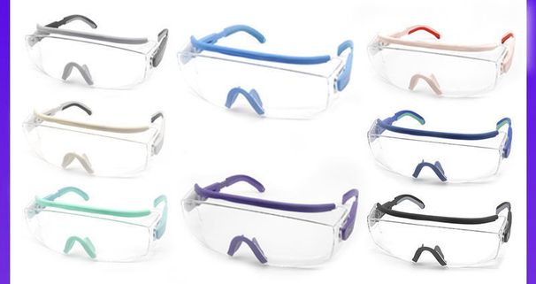 Impact-resistant Glasses For Industry, High-definition Transparent UV Protection Goggles, Wind And Sand Laboratory Eye_desvips.com