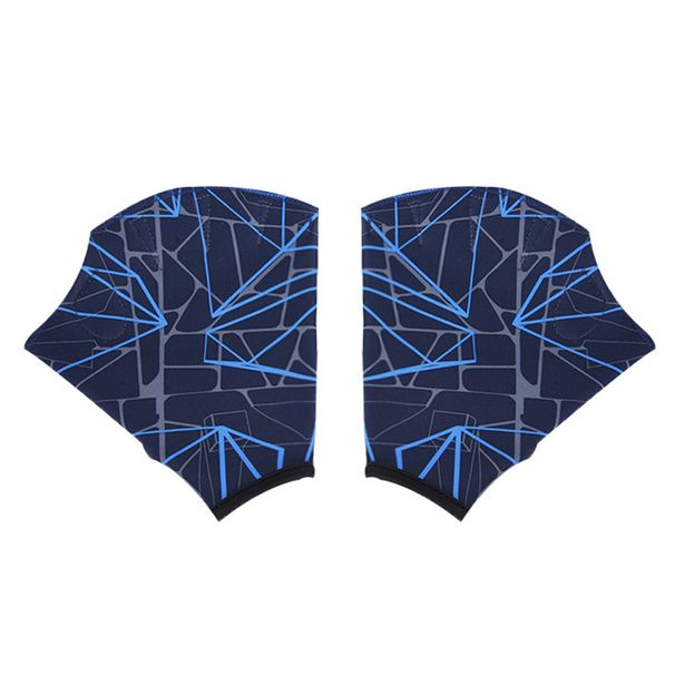 1 Pair Unisex Hand Fins Flippers Finger Webbed Paddle Water Sports Swimming Training Practice Gloves_desvips.com