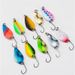 10PCS/Box 2.5g/3.5g/5g Fishing Kit Jig Spoon Lure Bait Set Hard Metal Spinner Wobbler Spoon Trout Bass Fishing Lure Spoon Bait_desvips.com