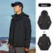 New GB32614 Three-in-One Jacket Men Waterproof Breathable Outdoor Coat Women Autumn Winter Mountaineering Group Uniform_desvips.com