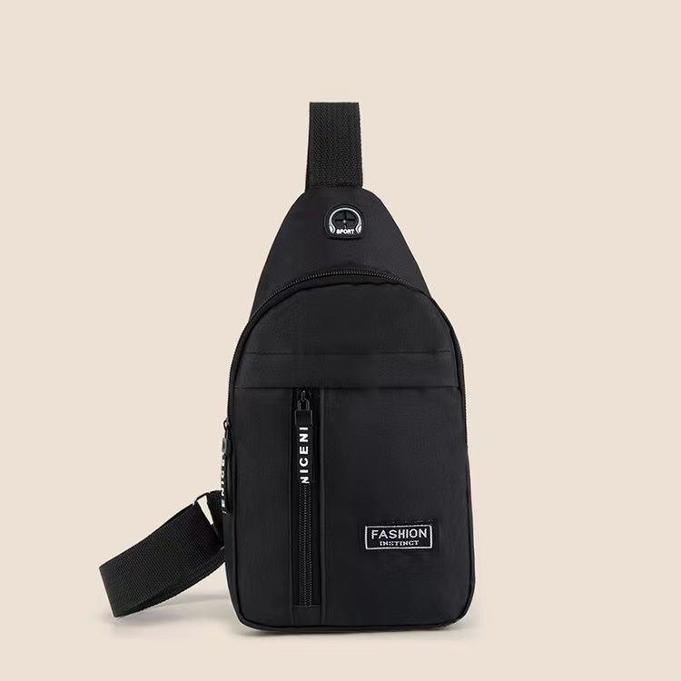 Waist Handsome Men's Outdoor Casual Backpack Single Shoulder New Chest Multi-Functional Sports Crossbody Bag Delivery_desvips.com