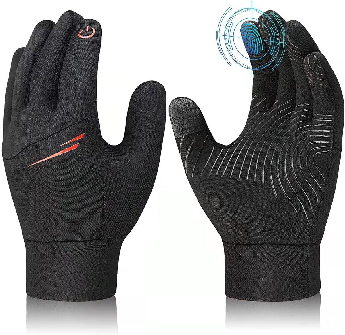 Cycling Gloves bicycle riding gloves warm non slip waterproof touch screen outdoor sports ski full finger gloves_desvips.com