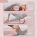 Stretching Beginner Professional Yoga Equipment Backbend Artifact Widened Enlarged Rolling Back Wheel Pilates Ring_desvips.com