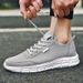 MAEDEF New Men's Breathable Mesh Lightweight Casual Walking Man Shoes Big Size 39-48 Comfortable Black Sneakers For Men_desvips.com