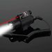 M6LED Down-Hanging Red Laser Integrated Tactical High-Intensity Light 3-Level Adjustable Tail Cable Flashlight_desvips.com