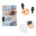 Discounted Item! Cardboard Packaging Nose Clip Steel Wire Anti-slip Swimming Equipment Soft Silicone Waterproof Earplugs_desvips.com