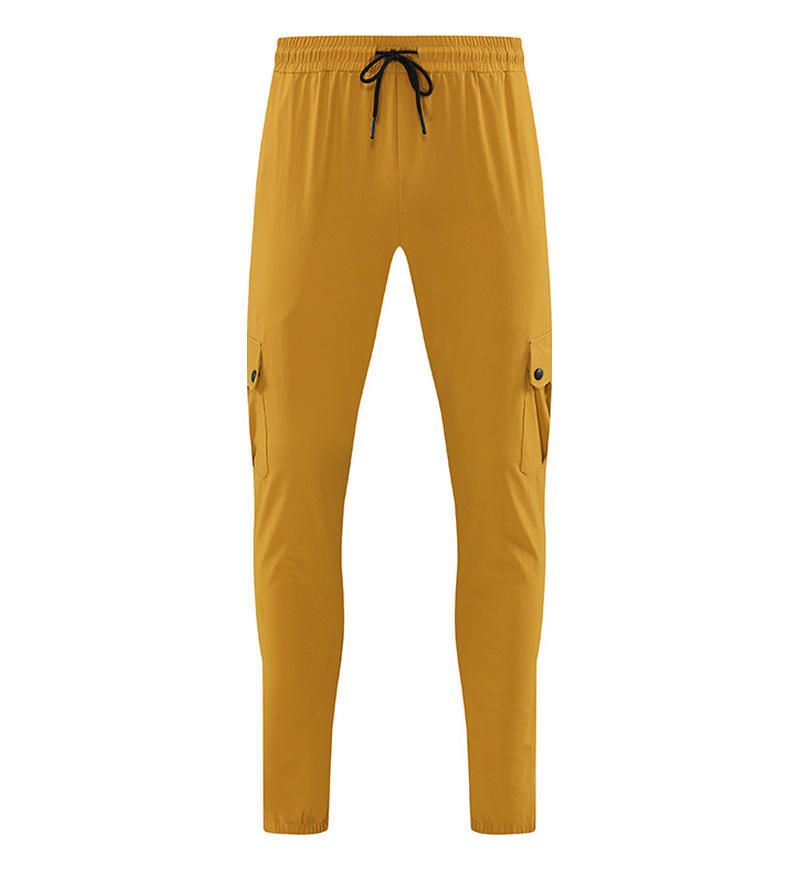 Men's Clothing Sports Trousers Thin Quick-Drying Trousers Running Fitness Training Overalls Outdoor Cycling_desvips.com