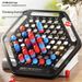 3D Connect 4 (Four In A Row) Parent-Child Interactive Tabletop Game - Black & White Chess, Cross-Border 3D Gomoku Logical Board Game_desvips.com