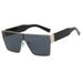 ActiveGo 2025 New European And American Style Square One-Piece Mirror Large Frame Versatile Street Photography Sun Protection_desvips.com