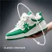 New Hot Free Shipping Casual For Mens Black Green Blue Fashionable And Versatile Outdoor Sneakers Sport Shoes_desvips.com