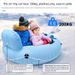 Zone Backrest Handle Thickened Outdoor Inflatable Sled Heavy Duty Snow Tube Winter Ski Ring_desvips.com
