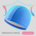 Adult For Men And Women, Long Hair Cap, Waterproof, Elastic, Comfortable, Non-Tightening PU Swimming Cap_desvips.com
