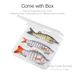 TREHOOK 3pcs Mix Crankbaits Fishing Lure Set Of Wobblers For Pike 10cm Sinking Artificial Hard Bait Lures Fishing Accessories_desvips.com