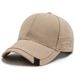 New High-End Men's Hat Fashionable Handsome Baseball Pure Cotton Outdoor Sunshade Sun Protection Large Head_desvips.com