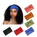 running sports exercise headscarf yoga fitness headband moisture wicking headscarf with breathable elastic wide headband_desvips.com
