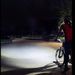 New Solar-Powered Rechargeable Digital Display Headlamp With Adjustable Zoom And High/Low Beam, White Laser Night Riding_desvips.com