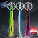 ANFS 11.8" Resin Head Trolling Fishing - 1pc Rigged Ready Big Game Lure For Tuna, Wahoo, Swordfish & Trim Fish_desvips.com
