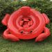 Kids' Inflatable Crab Swim Ring - Durable Pvc Leather, Perfect For Ages 3-6, Summer Pool Fun_desvips.com