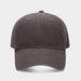 Unbeatable Quality Solid Color Soft Top Baseball Men's High-quality Washed Wide Brimmed Duckbill Cap, Women's Artistic Simple Sun Hat_desvips.com