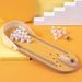 Kids' Educational Wooden Mini Bowling Set Parent-Child Interactive Tabletop Rolling Ball Game_desvips.com