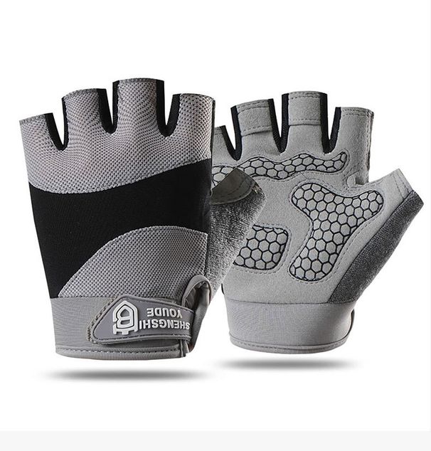 New Fitness Half-Finger Anti-Callus Anti-Slip Wear-Resistant Outdoor Cycling Running Climbing Pilates Weightlifting_desvips.com