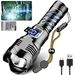 Cross-Border New Upgraded Digital Display Strong Light Rechargeable Ultra-Bright Dual-Mode Outdoor Special Telescopic_desvips.com