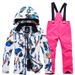 New Ski Suit Set For Boys Girls, Outdoor Sports Warm Children's Top And Pants Trendy_desvips.com
