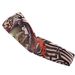 Breathable Quick Drying Simulated Printed Tattoo Arm Sleeves Sun Protection Outdoor Cycling Sports Fashion_desvips.com
