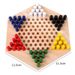 New Wooden Children's Parent-child Interactive Educational Science Toy: Solid Wood Tabletop Hexagonal Chess Puzzle Toy_desvips.com
