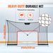 VEVOR Goal Backstop Net Street Hockey Sport Target Netting Outdoor 12x7FT_desvips.com