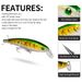 Bionic Floating Minnow Lua 16cm 43g Integrated Steel Wire Plastic Bait Lure Freshwater Sea Fishing Gear_desvips.com