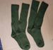 3 Pairs Men Knee High Sports Military Army Socks Stockings Thicken Long Wool Army Green Hiking Sport Socks_desvips.com
