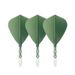 Two-color dart blade durable accessories flying mark One tail kite dart dart wing 3 sets_desvips.com