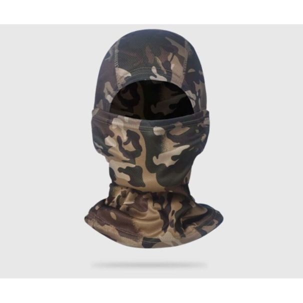 Camouflage Boonie Sun Protection Visor Mask Breathable Summer Outdoor Hiking Cycling Quick-Dry Fisherman Fishing Hat_desvips.com
